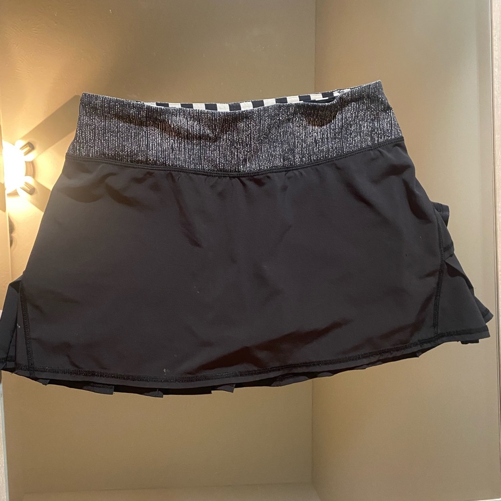Black Lululemon Athletic Skirt